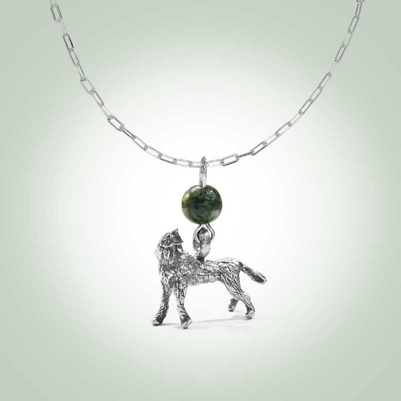 Wolf Necklace - Jade Maya