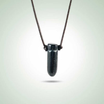 Jade Bullet Necklace - Jade Maya