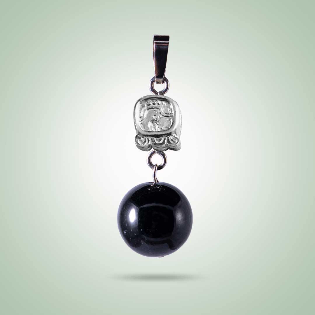 Ajmaq Glyph Pendant – Jade Maya