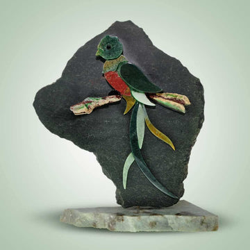 Quetzal Statue - Jade Maya