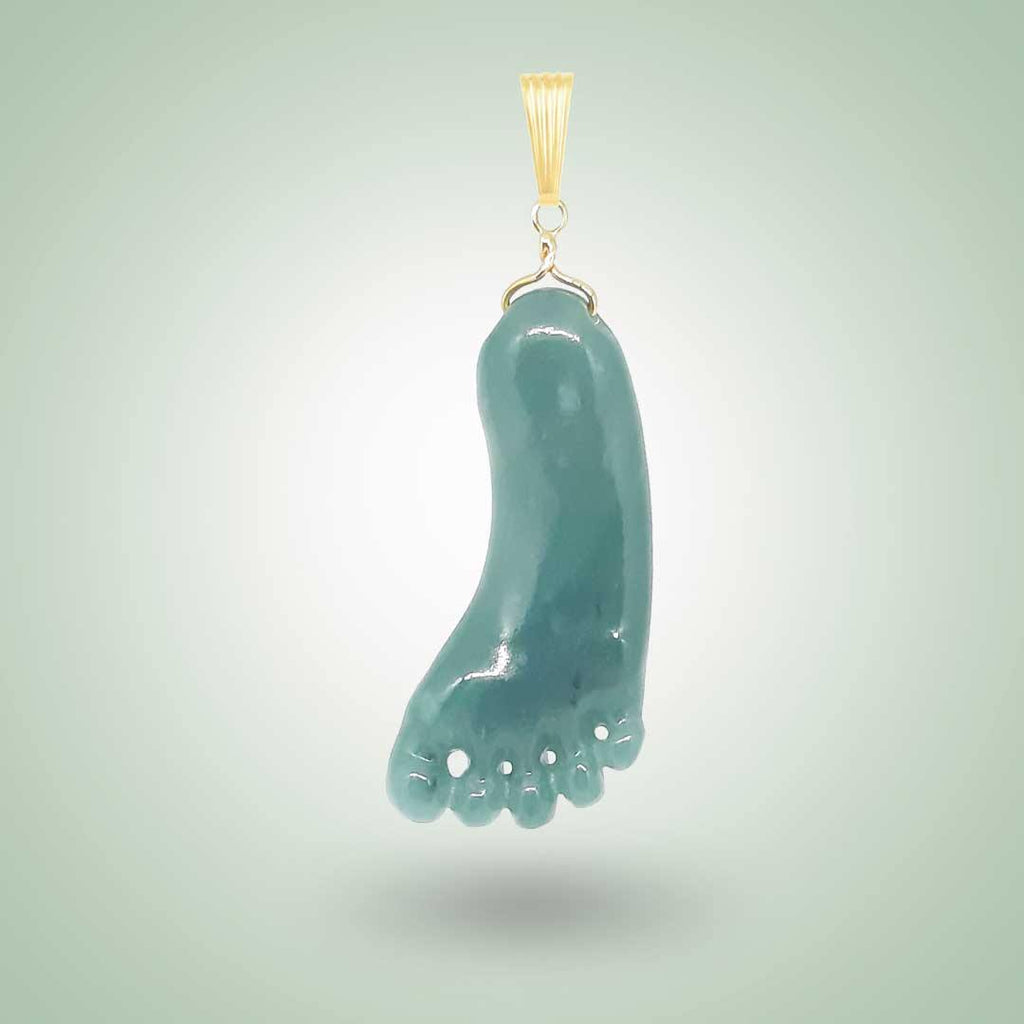 Foot Pendant - Jade Maya