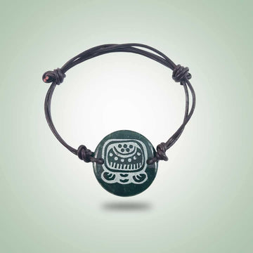 Imox Leather Bracelet - Jade Maya