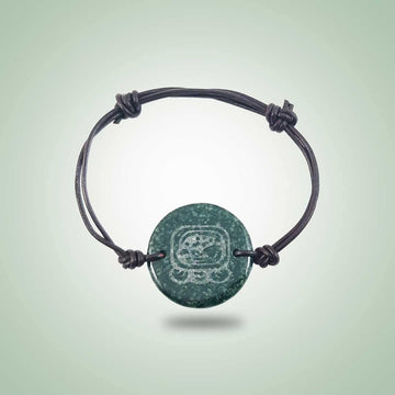 Kan Leather Bracelet - Jade Maya