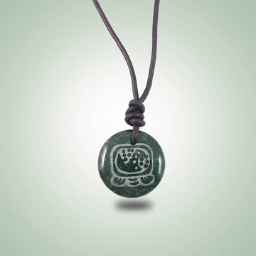 Kawoq Leather Necklace (26mm) - Jade Maya