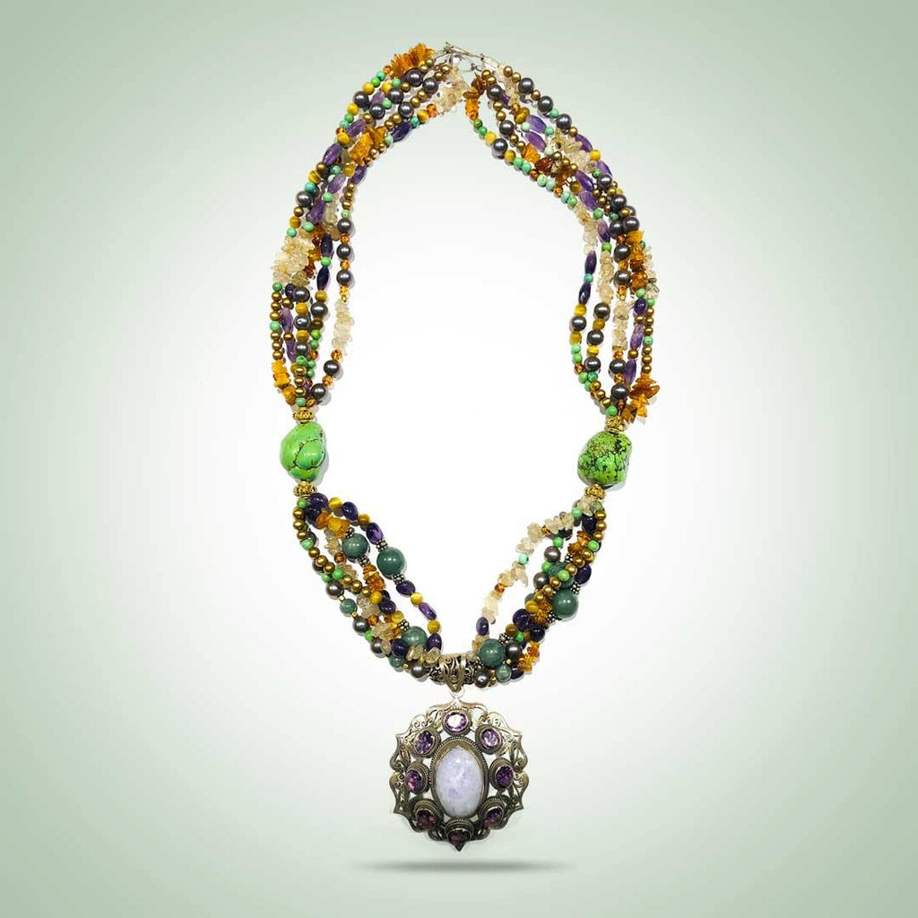 Chrome Necklace - Jade Maya